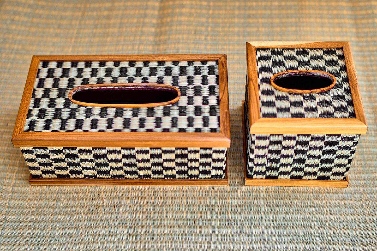 Handwoven Napkin and Tissue Box Cover